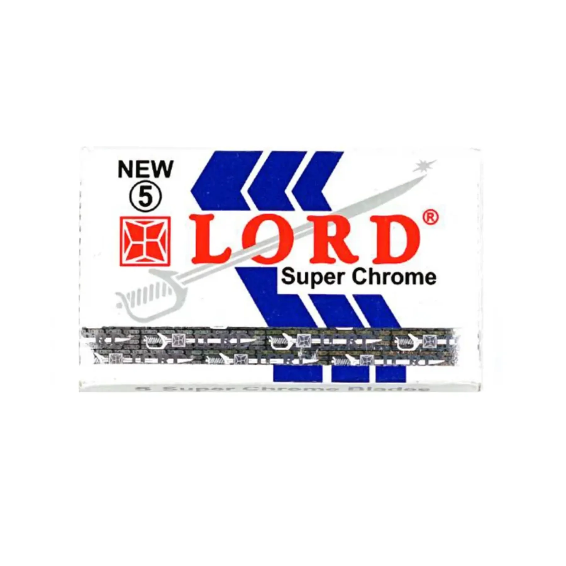 Lord Super Chrome – 5 διπλές λεπίδες