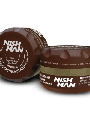 Nishman Mustache & Beard Styling Wax 100ml