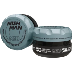 NishMan Hair Styling Wax Matte Clay M10 150ml
