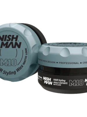 NishMan Hair Styling Wax Matte Clay M10 150ml